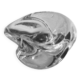 Cup • Empty Pocket • Large Vintage Ashtray • Crystal • Saint-Louis • 1970-1980