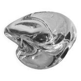Cup • Empty Pocket • Large Vintage Ashtray • Crystal • Saint-Louis • 1970-1980