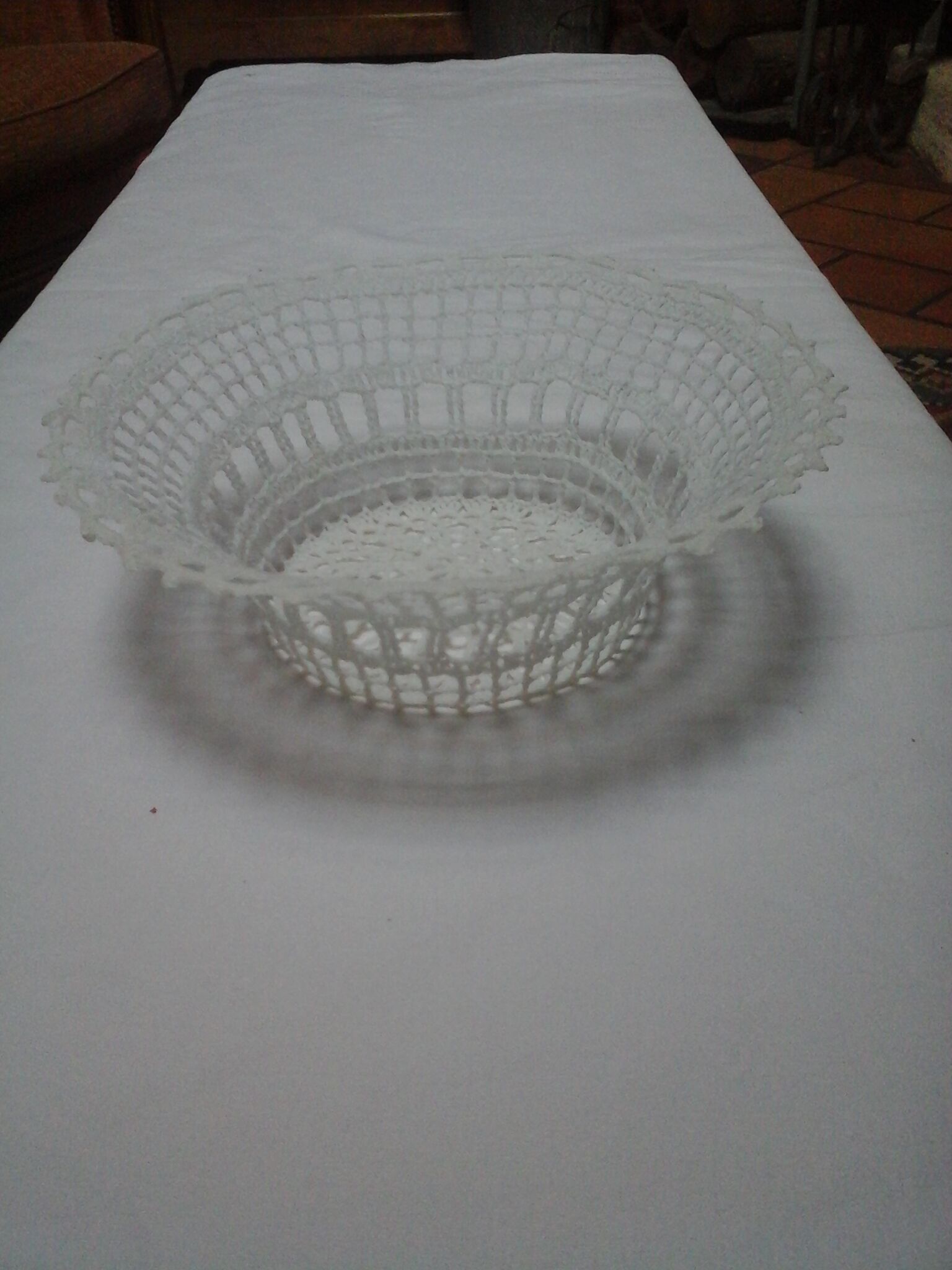 Lace basket