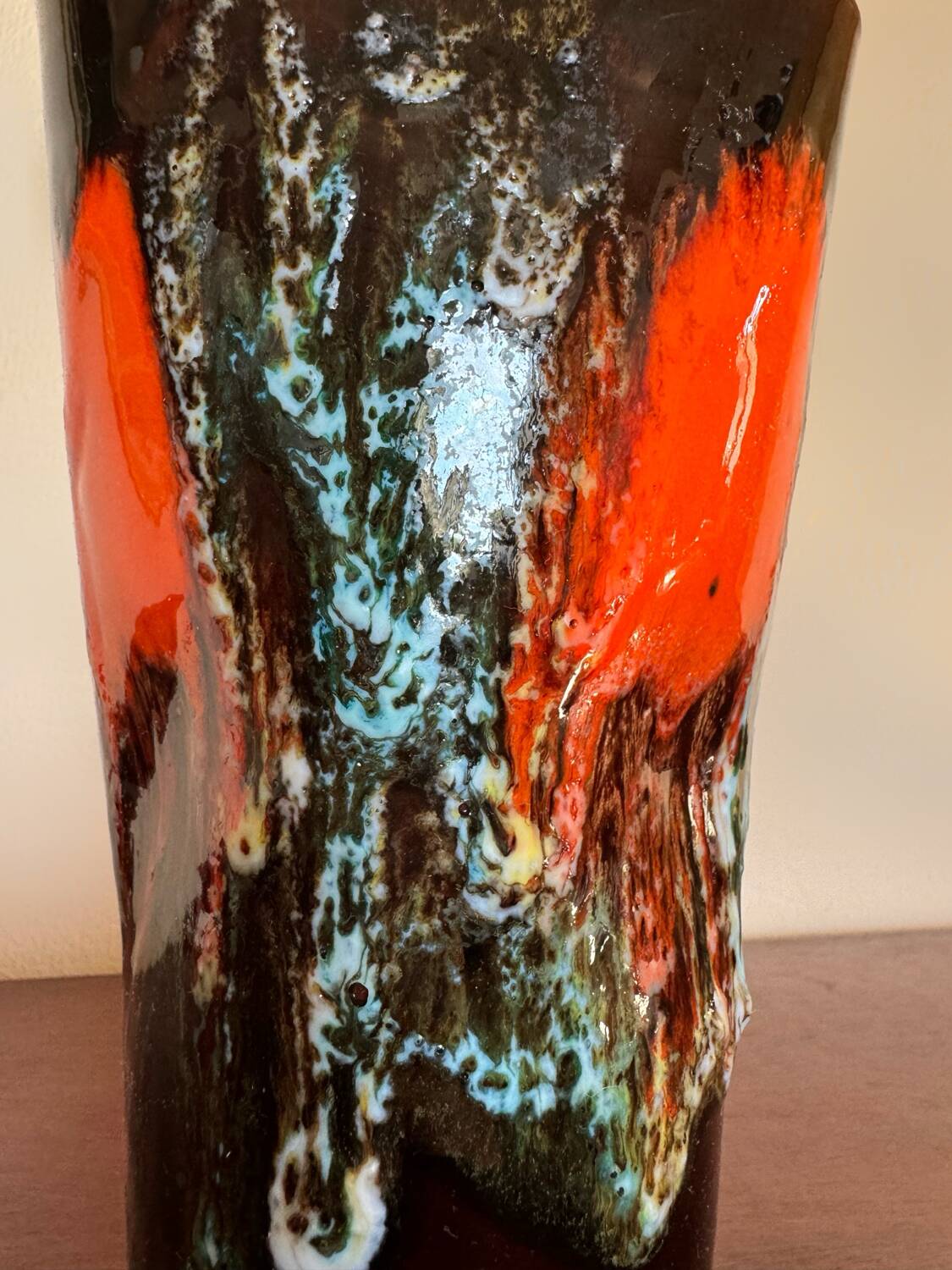 Vallauris ceramic vase from the 60s