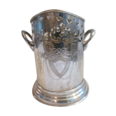 Champagne bucket/bottle holder/met. silver styl belle epoque