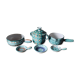 Set of 6 Vallauris ceramic pieces signed Robert Picault