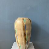 Colored ceramic vase
