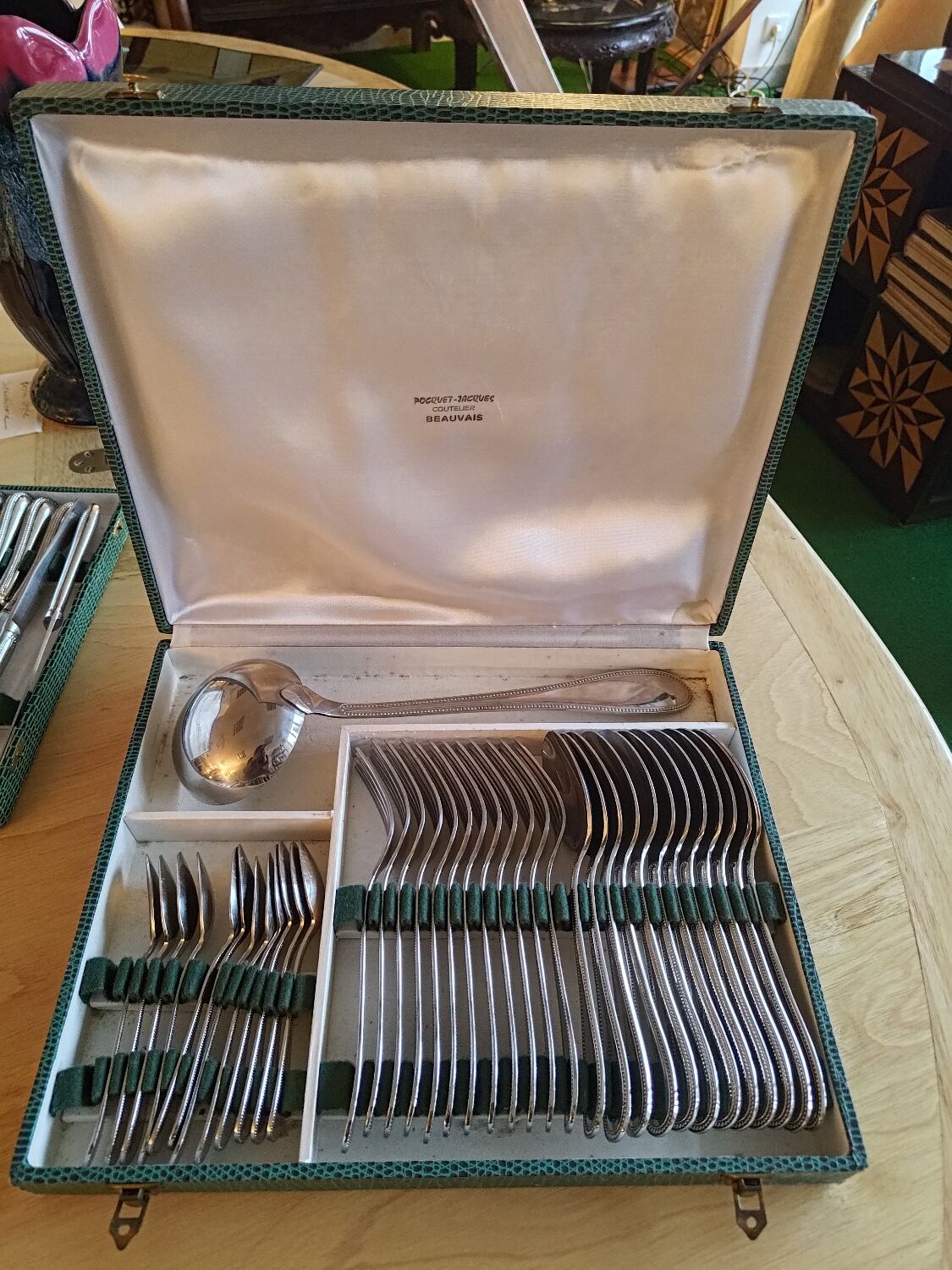 Novargent 49 pieces stainless cutlery set