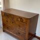 Antique Walnut and Solid Wood Commode