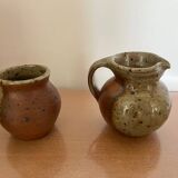 Lot de vaisselle en grès - 45 pièces