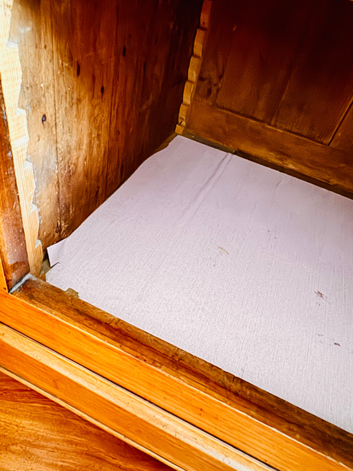 Buffet sideboard in blonde cherry wood