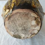 Ceramic fat lava vase