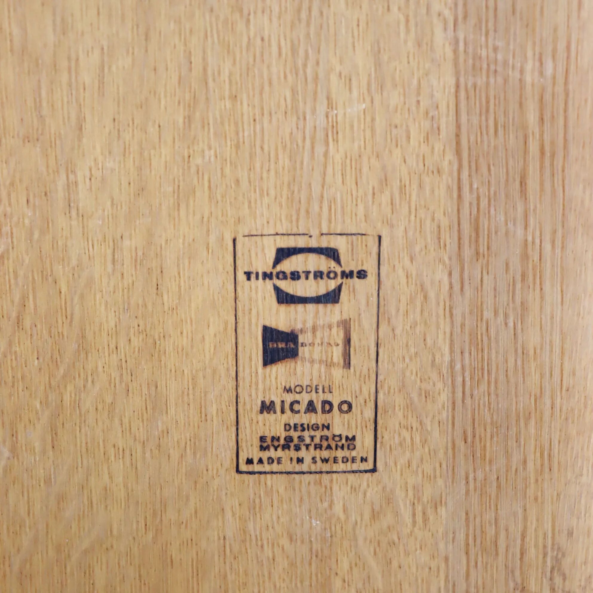 1960s table by Sven Ekström