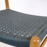Set Of 6 Dining Room Chairs Model 75 By Niels O. Møller