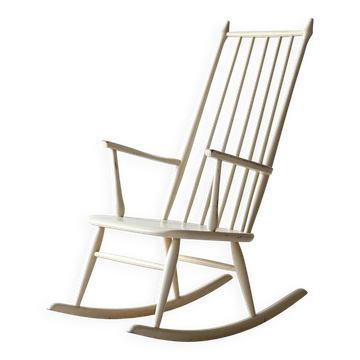 Mid-Century Scandinavian rocking chair