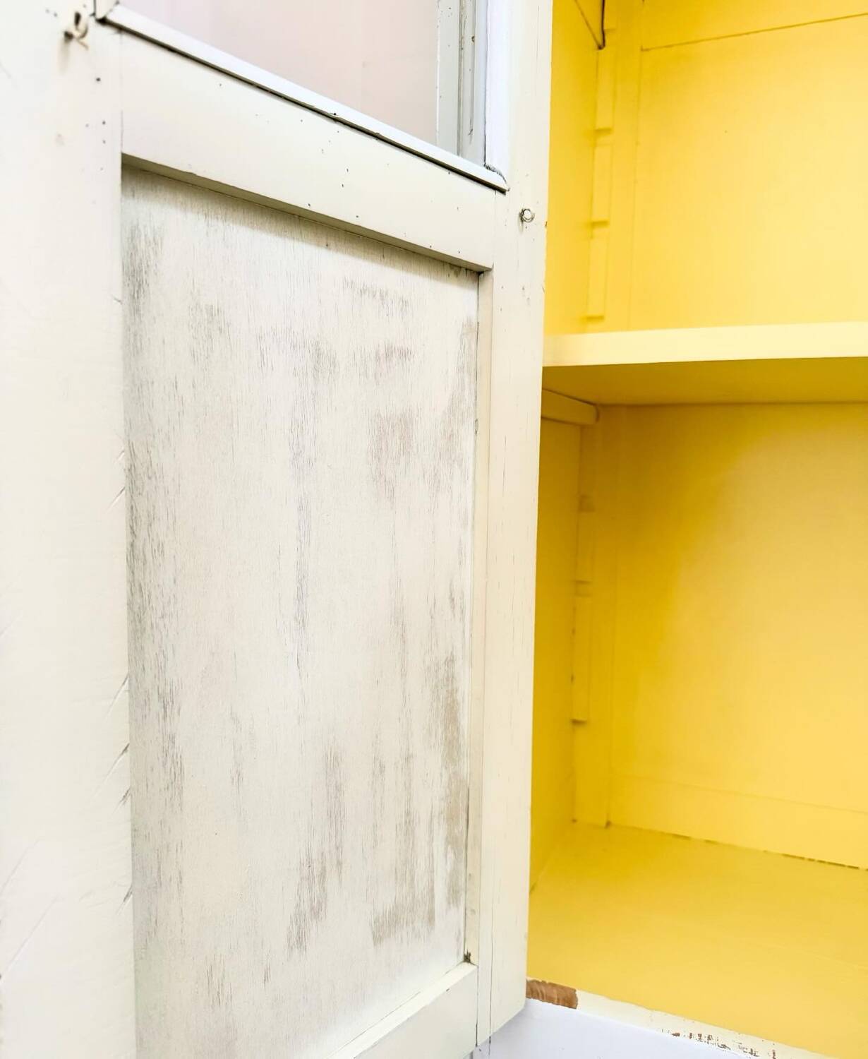 Parisian wardrobe with two glass doors