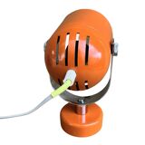Orange space age wall lamp, designed by S. Indra, Czechoslovakia, 1970s.