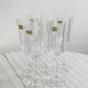 Set of 6 vintage champagne flutes