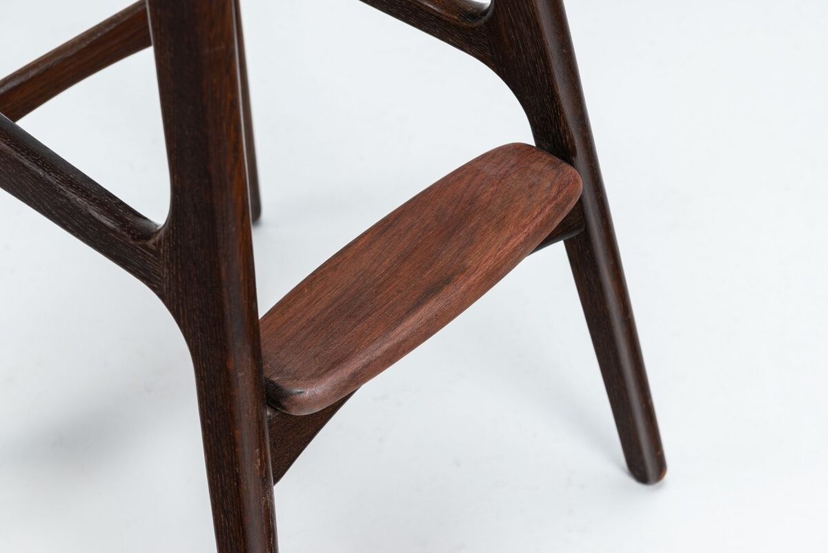 Tabourets de bar "OD61" d'Erik Buch, Oddense Mobler, Danemark, 1965.