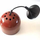 Lita pendant light for Circa terracotta metal