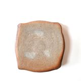 Barbara Delfosse sandstone ashtray, La Borne, 1960s