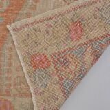 Tapis anatolien orange et beige sku 2434