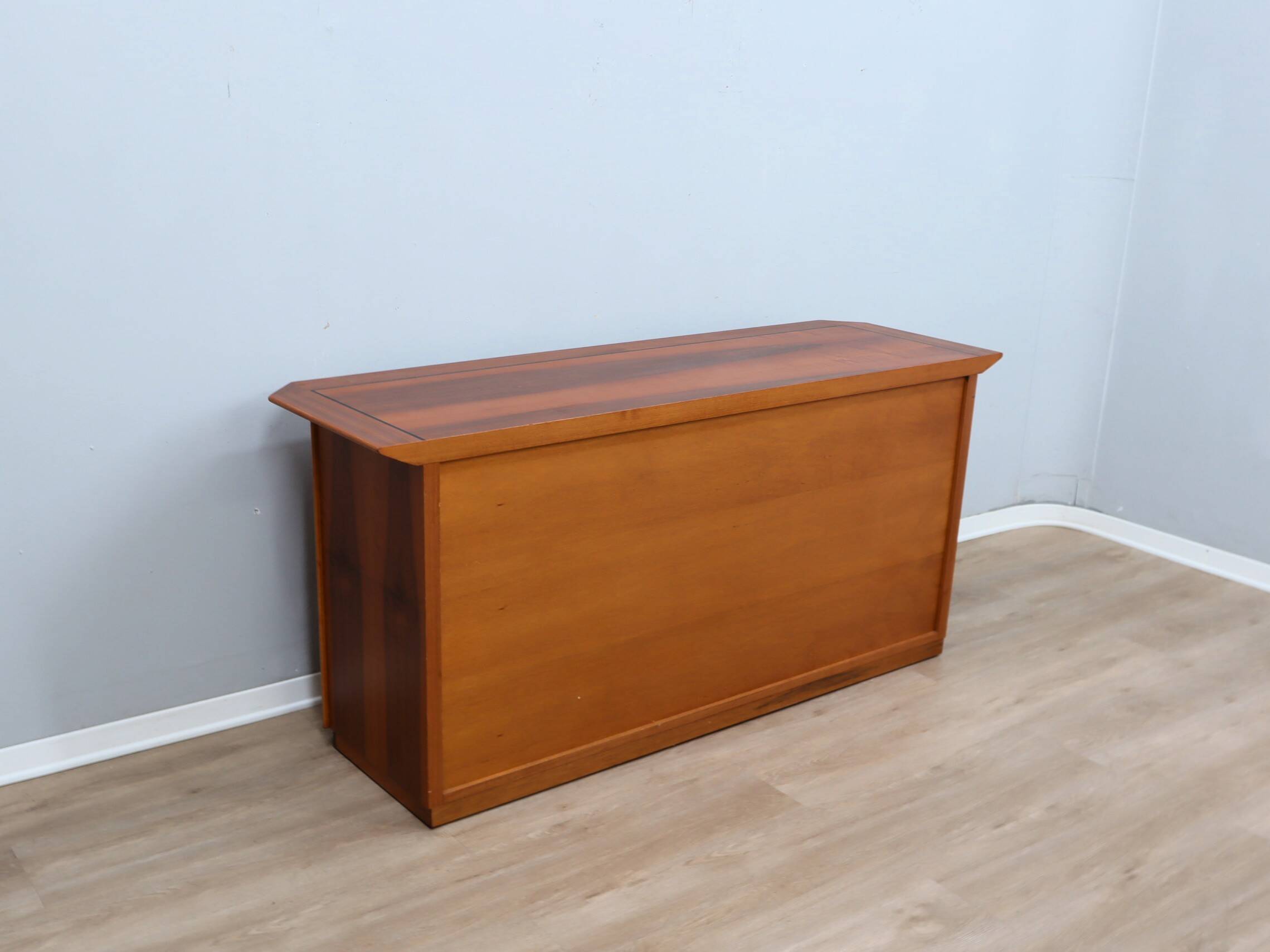 1970s Italian design brutalist-modernist geometric sideboard