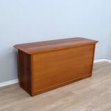 1970s Italian design brutalist-modernist geometric sideboard