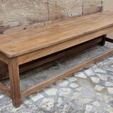 Old Burmese teak bench