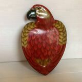 Zoomorphic parrot empty pocket