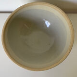 Large grey salad bowl Digoin Selency x Monoprix Croisé Laroche