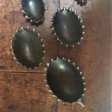 6 ashtrays hedgehog vintage