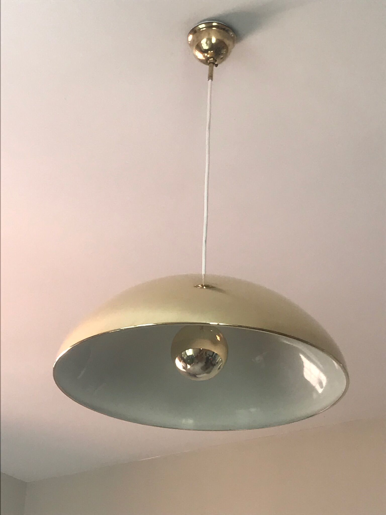 Hanging lamp brass 60