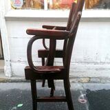 Thonet cinema chair in turned wood 1930