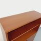 Vintage Scandinavian modernist style teak storage bookcase