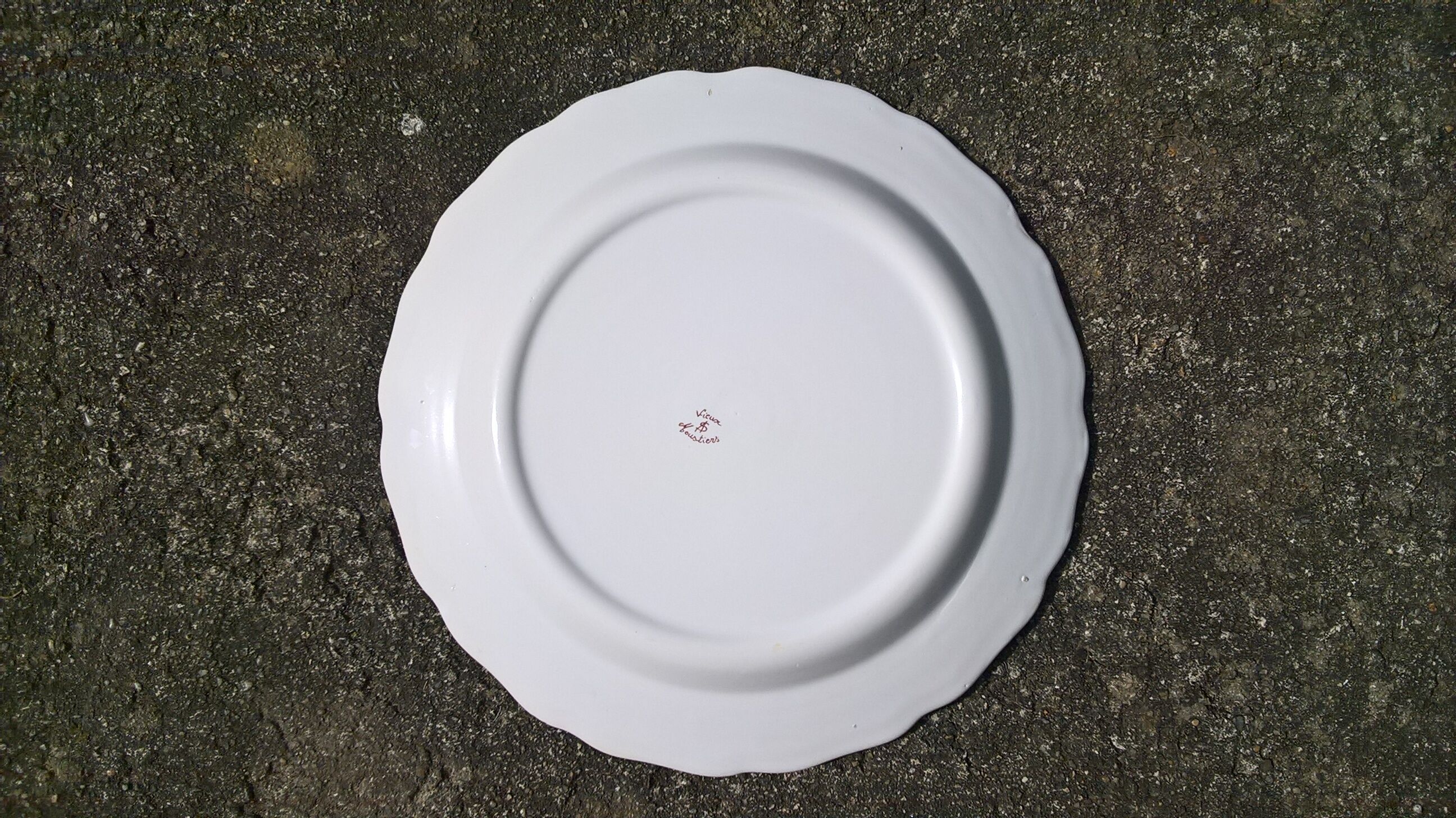 Old Moustiers AS plate