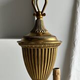Lustre classique doré à 5 bras de lumière