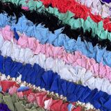 Colorful Boucherouite Moroccan rug - 100 x 183 cm