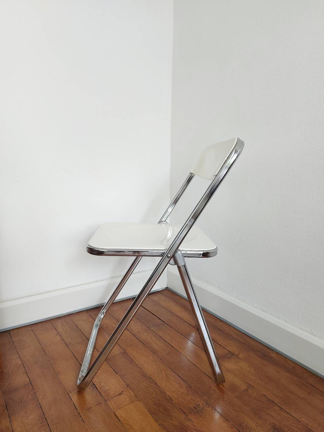 Patented folding chair