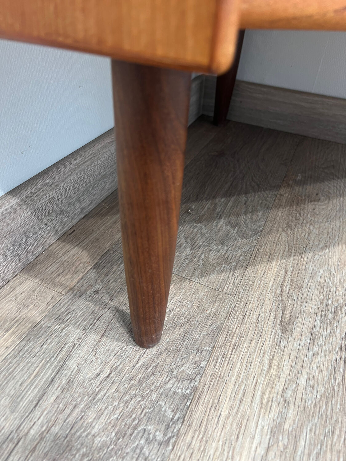 Scandinavian corner unit in teak, Danish design