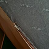 Natuzzi full grain leather sofa