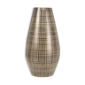 Vase avec motif de lignes