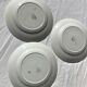 Set of 3 k.g lunéville flat plates blue blida