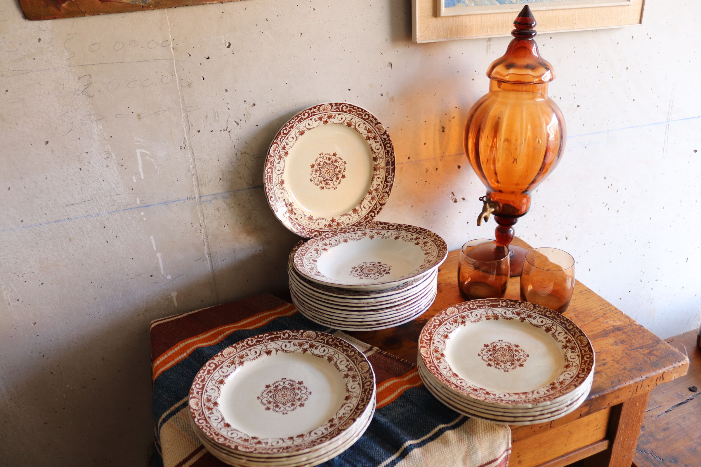 22 plates Jules Vieillard Louis LX