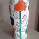 Céramique vintage à motif floral