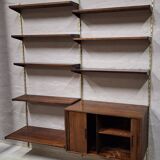 Kai Kristiansen rosewood modular shelf system, Denmark 1960s