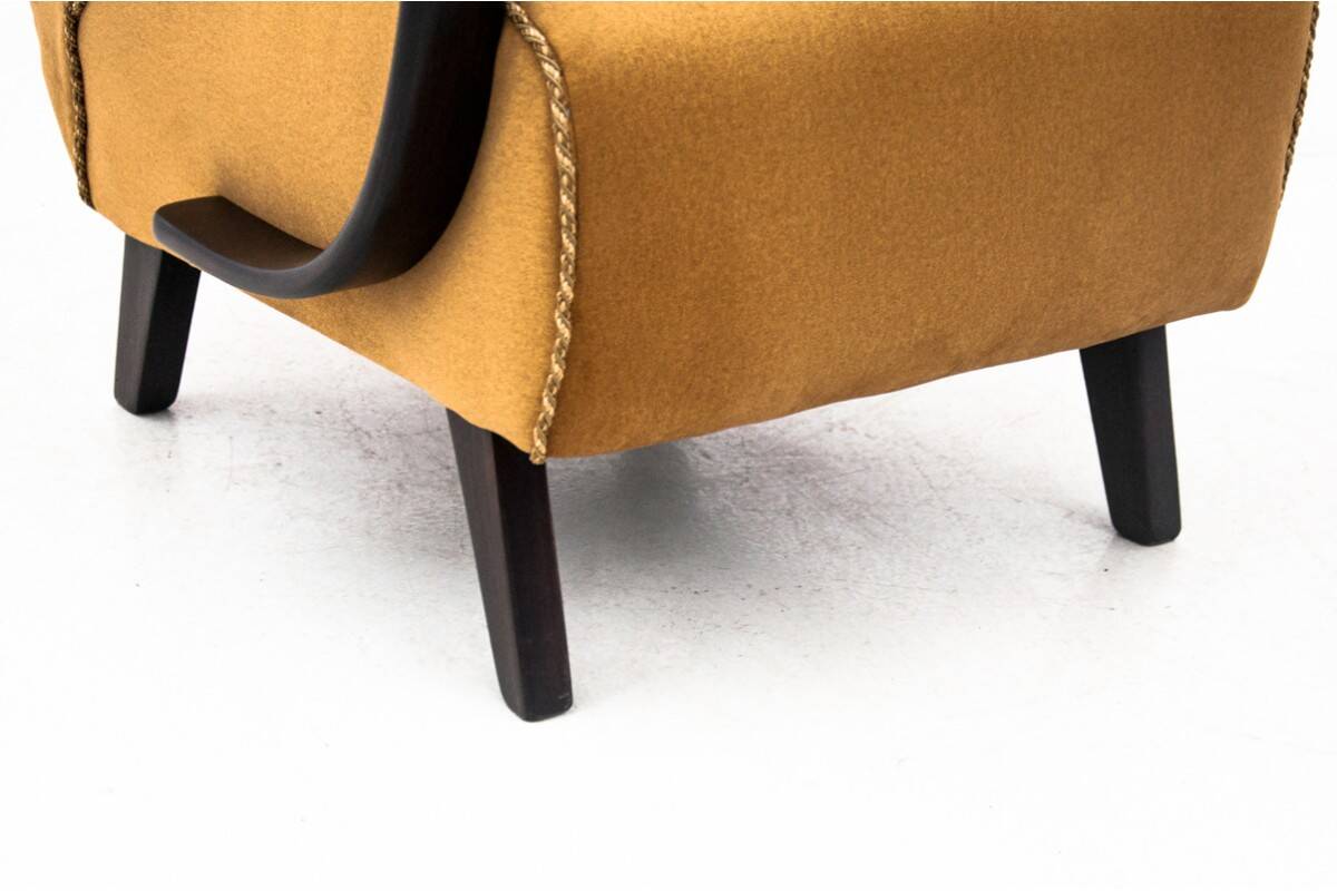 Paire de fauteuils Art Déco, design J. Halabala, République tchèque, années 1930