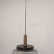 Square glass pendant light by Limburg, Germany circa 1970