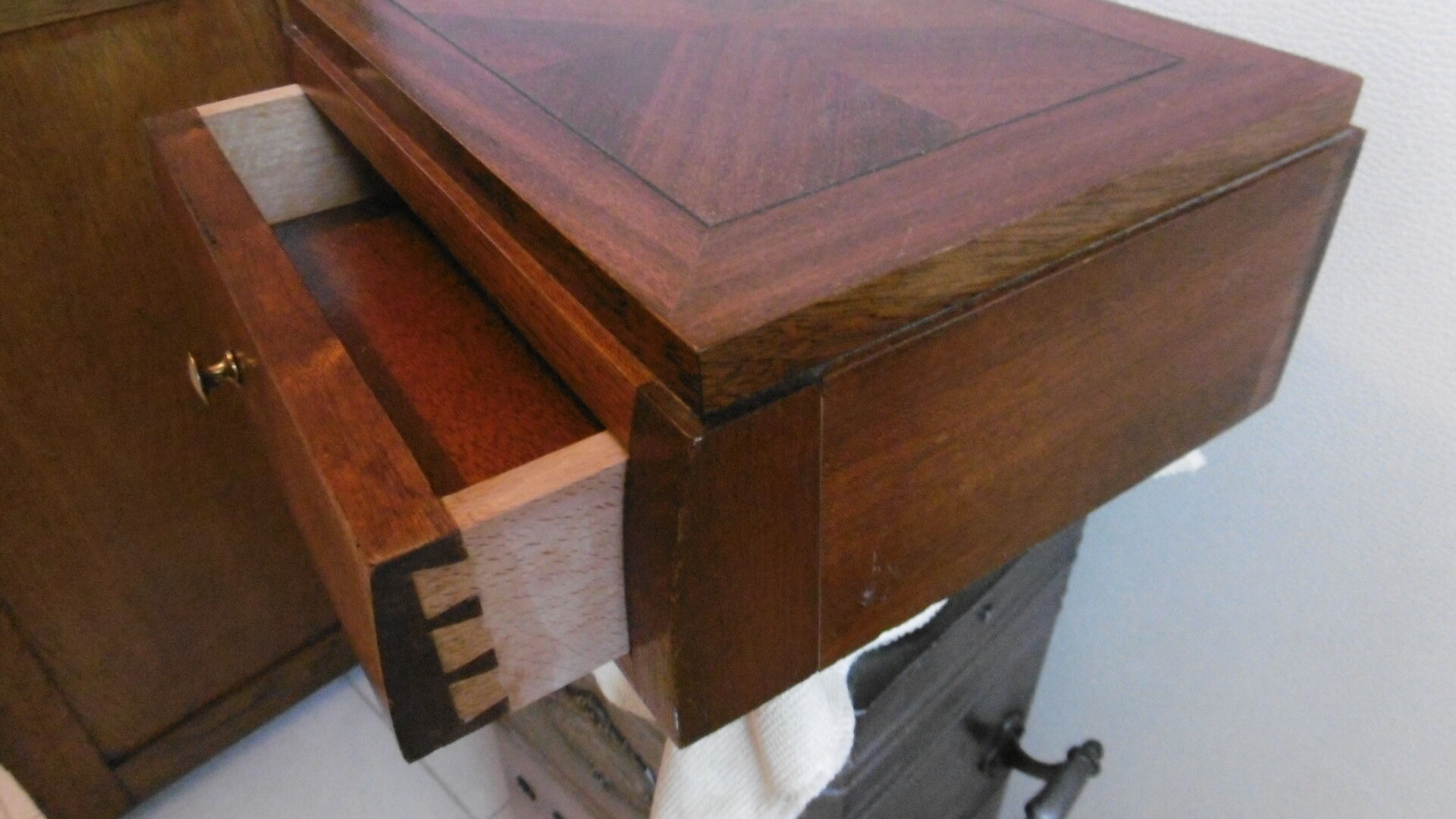 Old oak drawer box