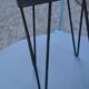 Iron and mosaic side table/plant stand
