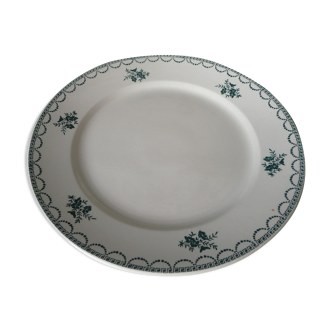 Old round St Amand dish
