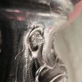 Serving fork and knife with silver hallmarks filled 268 gr