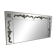 Panoramic mirror with etched parcloses in Art Deco style.