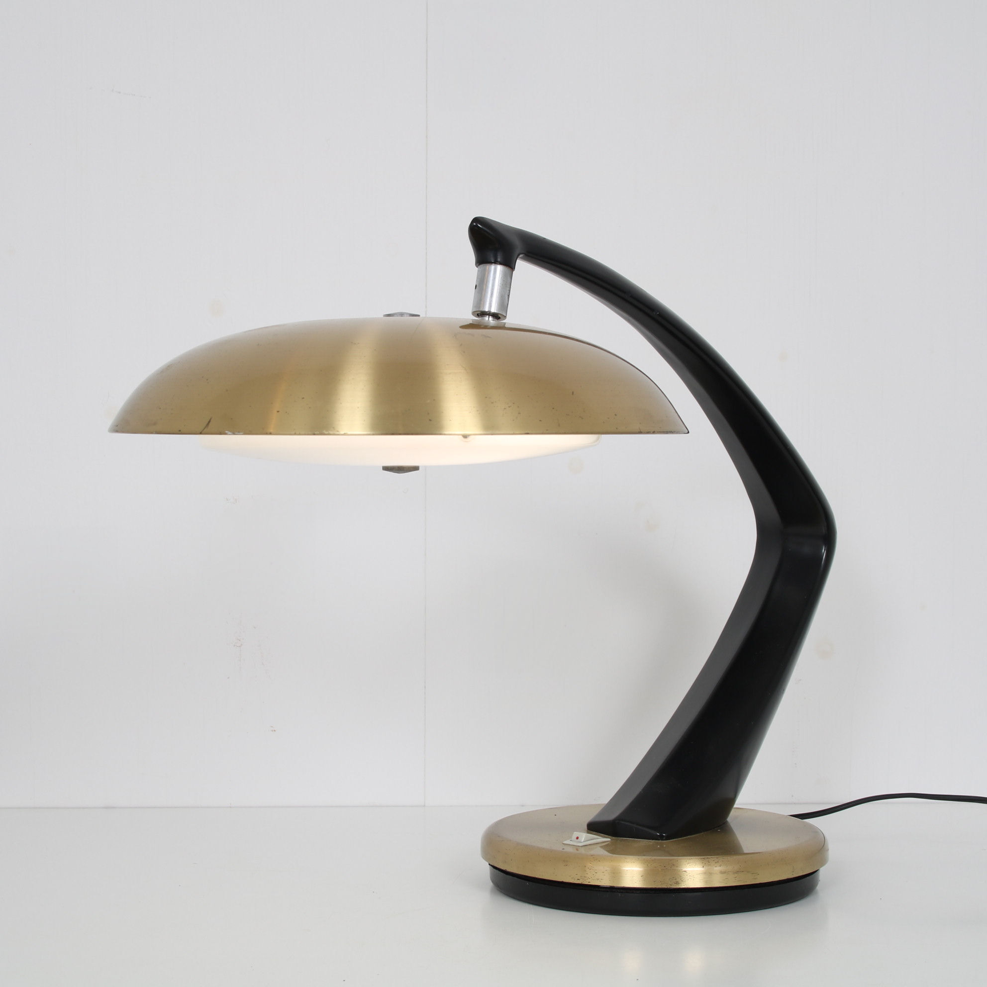 1960s “Boomerang” desk lamp by Fase, Spain